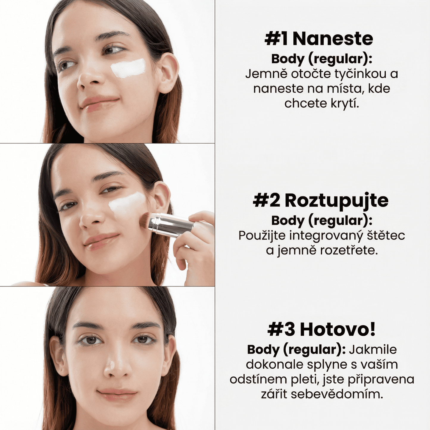 2v1 Make-up s Integrovaným Štětcem